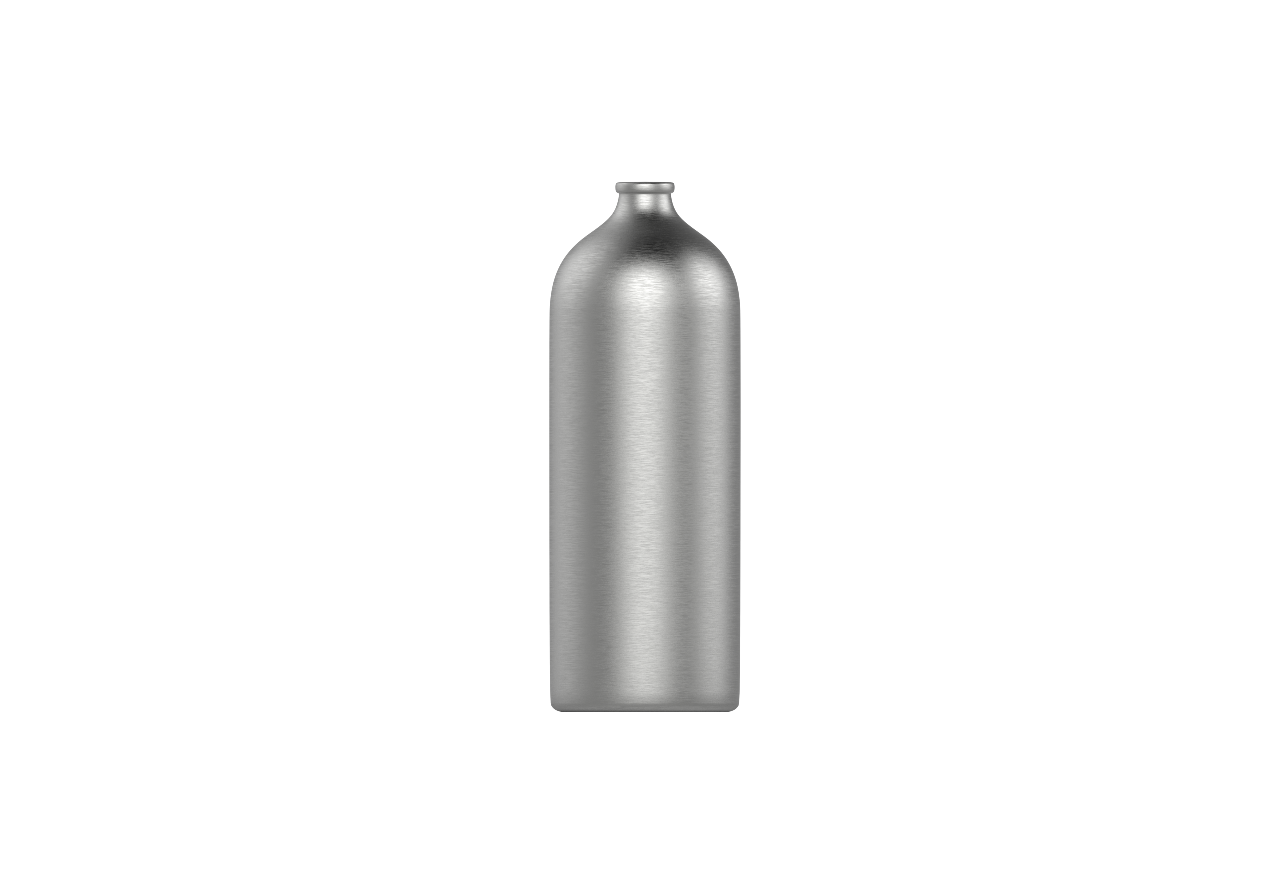BOTTLE ALUMINUM 100ML NO COLOR