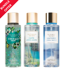 Victoria's Secret 3 Pcs Bundle Offer (Aqua)
