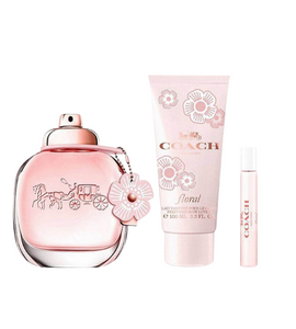COACH FLORAL L EDP 90 ml + Body Lotion 100 ml + Mini 7.5 ml Set