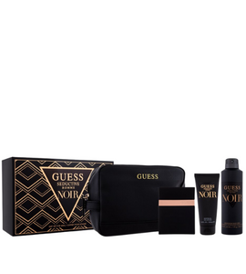 Guess Seductive Noir M EDT 100 ml +Shower Gel 100 ml +Deodorant 225 ml +Pouch Set