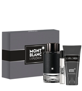 Mont Blanc Explorer M EDP 100 ml +Shower Gel 100 ml +Miniature 7.5 ml Set