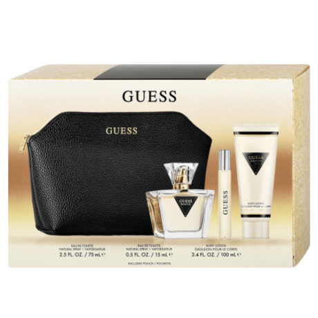 Guess Seductive L EDT 75 ml +Body Lotion 100 ml +Miniature 15 ml +Pouch Set