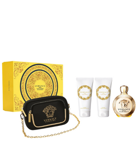 Versace Eros Femme L EDP 100 ml +Body Lotion 100 ml +Shower Gel 100 ml +Pouch Set