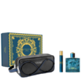 Versace Eau De Toilette M 100ML+Versace Eau De Toilette Miniature 10ml+Versace Bag for Men’s Eros Gift Set 