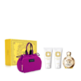 Versace Eros Pour Femme Coffret EDP 100Ml+Versace Body Lotion 100Ml+Versace Shower Gel 100Ml+Versace Soft Make Up Case Gift Set for Women