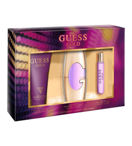 GUESS GOLD L EDP 75 ML+15 ML+BL 200 ML SET