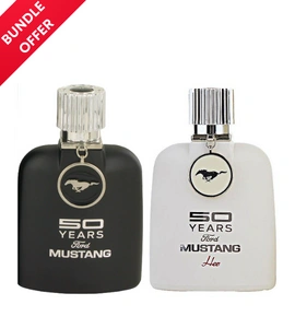 Ford Mustang 50 Years Bundle Offer For Men And Women