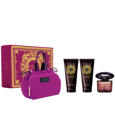 Versace Crystal Noir EDT L 90ml +Versace  Body Lotion 100ml +Versace Shower Gel 100ml +Versace  Bag  Gift Set For Women
