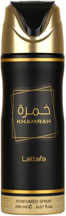 Lattafa Khamrah Perfumed Deo Spray For Unisex 200ml