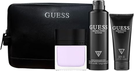 GUESS SEDUCTIVE (M) SET EDT 100ML + 100ML SG + 226ML BODY SPRAY+ POUCH