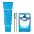 VERSACE EAU FRAICHE M EDT 100 ML+S/G 150ML+ MINI 10ML SET