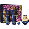 VERSACE DYLAN BLUE L EDP 100ML+S/G 100ML+ B/L 100ML+MINI 5ML SET