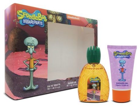 Spongebob Squarepants Squiadward Kids SetEDT 50 Ml + S/G 75 Ml