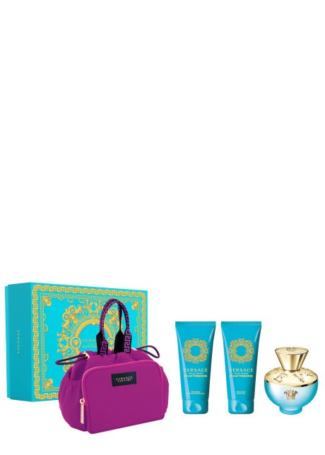 VERSACE DYLAN TURQUOISE PF EDT 100ML+S/G+BL 100ML
