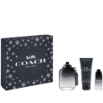 Coach New York M EDT 100 Ml +Shower Gel 100 Ml +Miniature 15 Ml