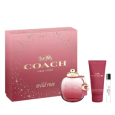 Coach New York Wild Rose L EDP 90 Ml+ Body Lotion 100 Ml+ Miniature 7.5 Ml Set