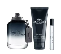 COACH NEW YORK M EDT 100ML +S/G 100ML+ MINI 15ML SET