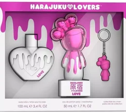 Harajuku Lovers Pop Electric Love 50ml EDP 3 Piece Gift Set