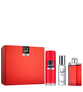 Dunhill Desire Red M EDT 100 Ml +Deodorant 195 Ml +Miniature 30 Ml Set