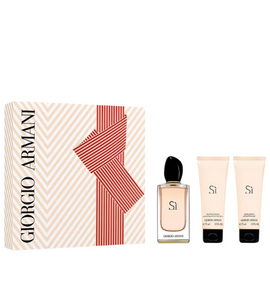 Giorgio Armani Si L Gift Set EDP 100 Ml + Shower Gel 75 Ml + Body Lotion 75 Ml