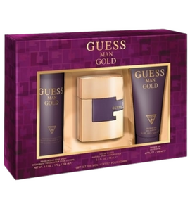 Guess Gold M EDT 75 Ml+ Shower Gel 200 Ml+ Deodorant 226 Ml Set