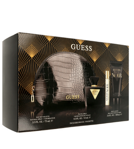 Guess Seductive Noir L EDT 75 Ml +15 Ml +Body Lotion 100 Ml +Pouch Set