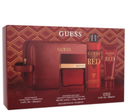 Guess Seductive Red M EDT 100 Ml +Shower Gel 100 Ml +Deodorant 226 Ml +Pouch Set