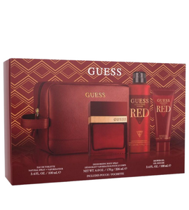 Guess Seductive Red M EDT 100 Ml +Shower Gel 100 Ml +Deodorant 226 Ml +Pouch Set
