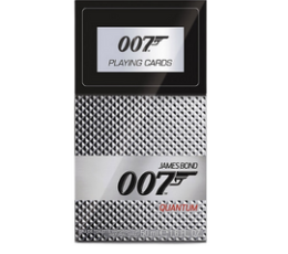 James Bond Quantum M EDT 50 Ml+Playing Cards