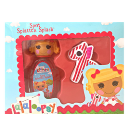 Lalaloopsy Spot Splatter Splash Kids G EDT 50ml + Hair Acc.