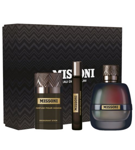 Missoni M EDP 100 Ml +Deodorant Stick 75 Ml +Miniature 10 Ml Set