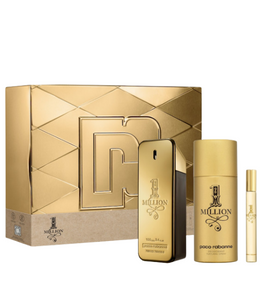 Paco Rabanne One Million M EDT 100 Ml+ Deodorant 150 Ml+ Miniature 10 Ml Set