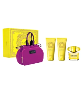 Versace Yellow Diamond L EDT 90 Ml +Body Lotion 100 Ml +Shower Gel 100 Ml +Bag Set (2023)