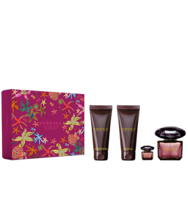Versace Crystal Noir Womens EDT Gift Set
