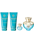 Versace Dylan Turquoise L EDT 100 Ml+ Shower Gel 100 Ml+ Body Lotion 100 Ml+ Mini 5 Ml Set