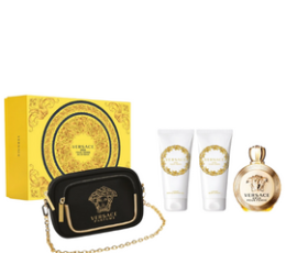 Versace Eros Femme L EDP 100 Ml +Body Lotion 100 Ml +Shower Gel 100 Ml +Pouch Set