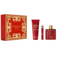 Versace Eros Flame M EDP 100 Ml +Shower Gel 150 Ml +Miniature 10 Ml Set