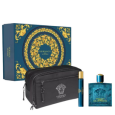 Versace Eros M EDP 100 Ml +Miniature 10 Ml +Pouch Set