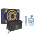 Versace Pour Homme EDT 100 Ml +mini EDT 10 Ml +Pouch