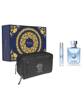 Versace Pour Homme EDT 100 Ml +mini EDT 10 Ml +Pouch