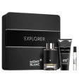 MONT BLANC EXPLORER EDP 100 ML+7.5ML+SG 100ML SET(TRAVEL)