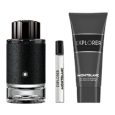 MONT BLANC EXPLORER EDP 100 ML+7.5ML+SG 100ML SET(TRAVEL)