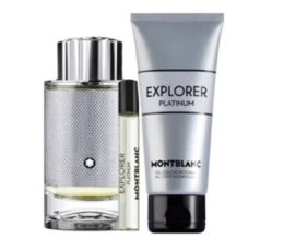 MONT BLANC EXPLORER PLATINUM EDP 100 ML+7.5 ML+SG 100 ML SET