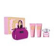 Versace Bright Crystal L EDT 90 Ml +Body Lotion 100 Ml +Shower Gel 100 Ml +Bag Set