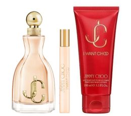 JIMMY CHOO I WANT CHOO EDP 100 ML+7.5ML+BL 100ML SET(2025)