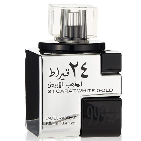 Lattafa 24 Carat White Gold Unisex Eau De Parfum 100ml