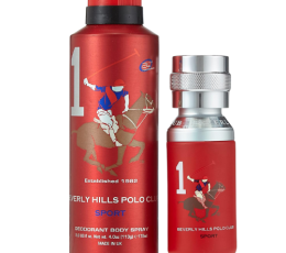 Beverly Hills Polo Club Sport No.1 Gift Set for Men EAU DE TOILETTE 50ml + Sport Deodorant 175ml