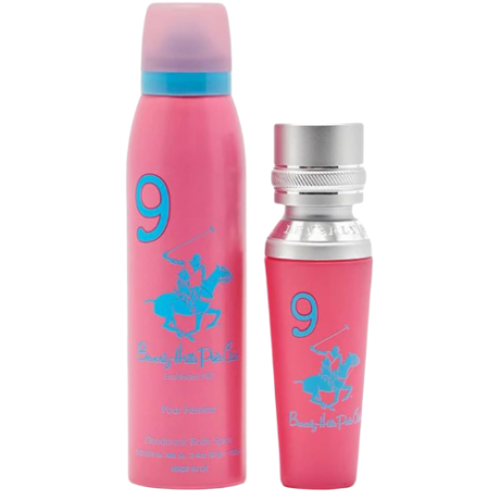 Beverly Hills Polo Club No.9 Gift Set for Women EAU DE PARFUM 50ml + Deodorant 150ml