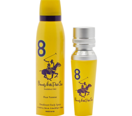 Beverly Hills Polo Club No.8 Gift Set for Women EAU DE PARFUM 50ml + Deodorant 150ml