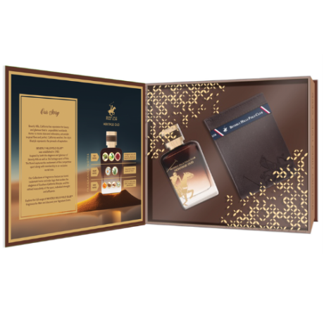 Beverly Hills Polo Club Prestige Collection Heritage Oud (M) Set Edp 100Ml + Wallet